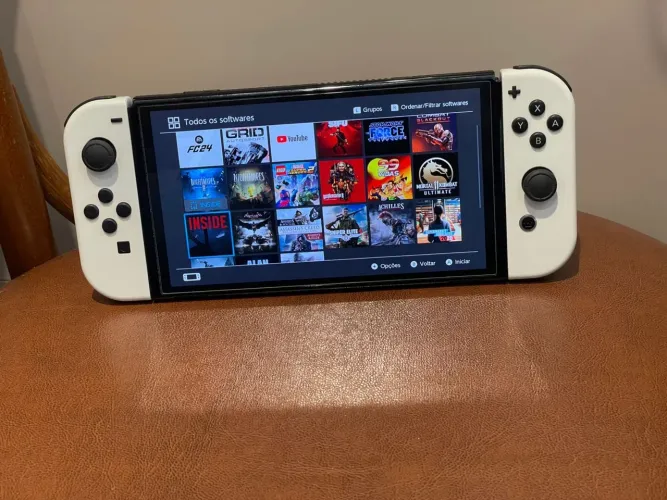 Nintendo Swift OLED Blo R$1.380