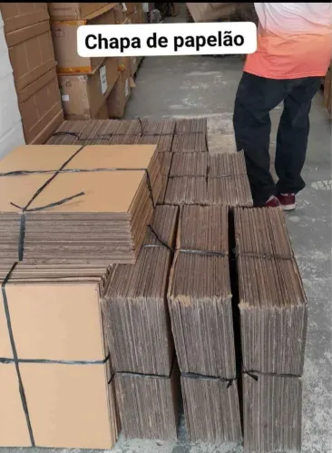 CHAPA DE PAPELÃO 57X54 