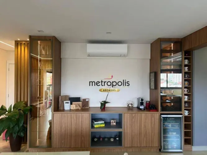 Apartamento com 3 dormitórios à venda, 128 m² por R$ 1.790.000,00 - Vila Gilda - Santo And