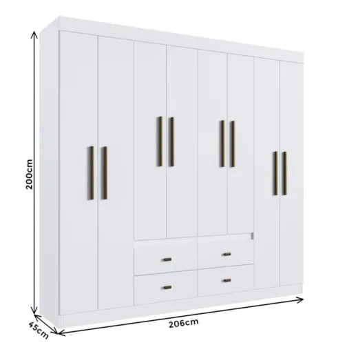 Guarda roupa vegas 100%MDF