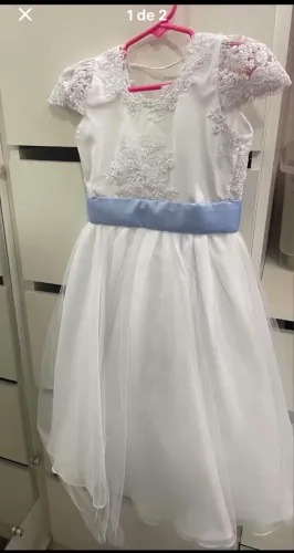 Vestido Branco para Daminha