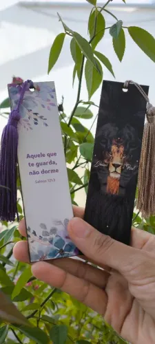 Marcadore de página em MDF personalizados