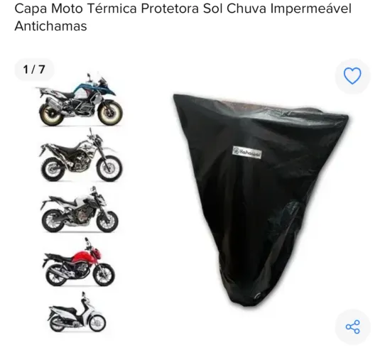 Capa para veículos  - TAM P