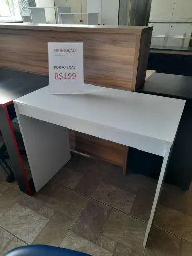 Mesa reta escrivaninha Promoção 