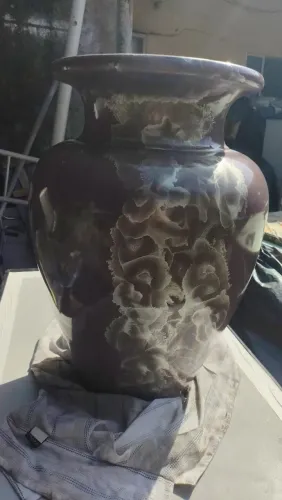 VASO DE CERÂMICA DECORATIVO PARA JARDIM E INTERIOR DE RESIDÊNCIA
