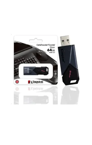 PENDRIVE 64GB USB 3.2 KINGSTON ONYX DATATRAVELER EXODIA DTXON