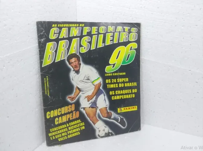 Álbum De Figurinhas Campeonato Brasileiro 96 / Incompleto
