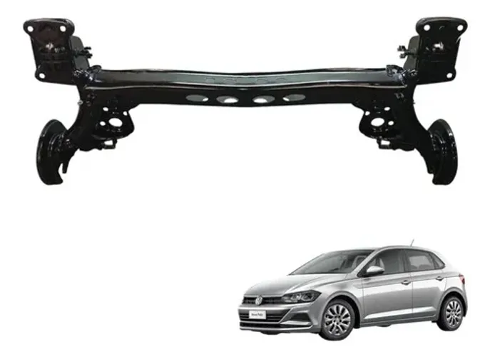 Eixo Traseiro Volkswagen Polo Virtus Tsi 2018 2019 2020 2021 2022