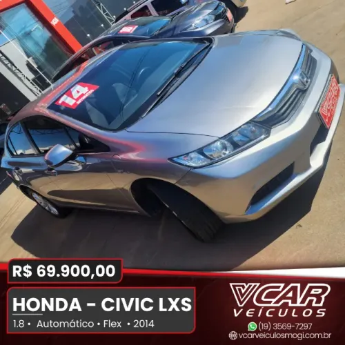 Honda Civic Sedan LXS 1.8/1.8 Flex 16V Aut. 4P 2014