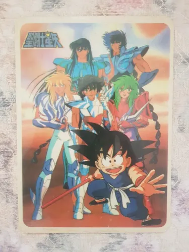 Mini Poster Os Cavaleiros & Dragon Ball