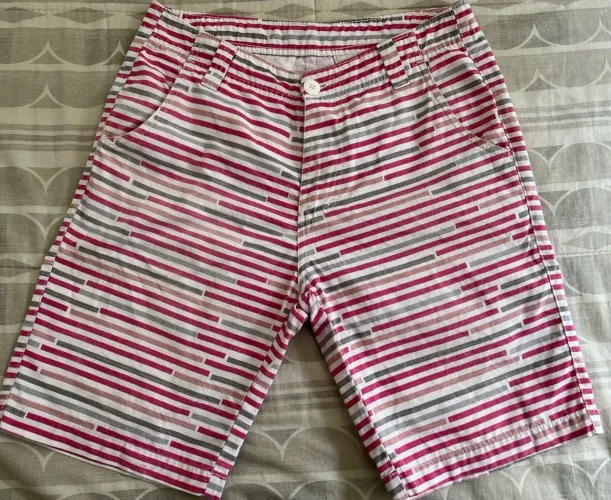 Shorts Jockos listrado colorido