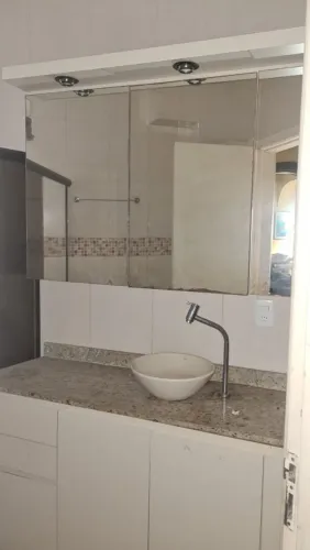 Armário espelhado para banheiro + armário inferior (OPORTUNIDADE!!!)