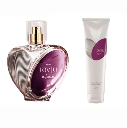 Kit Lov U a Touch - Perfume + Loção / Presente dia dos namorados ?