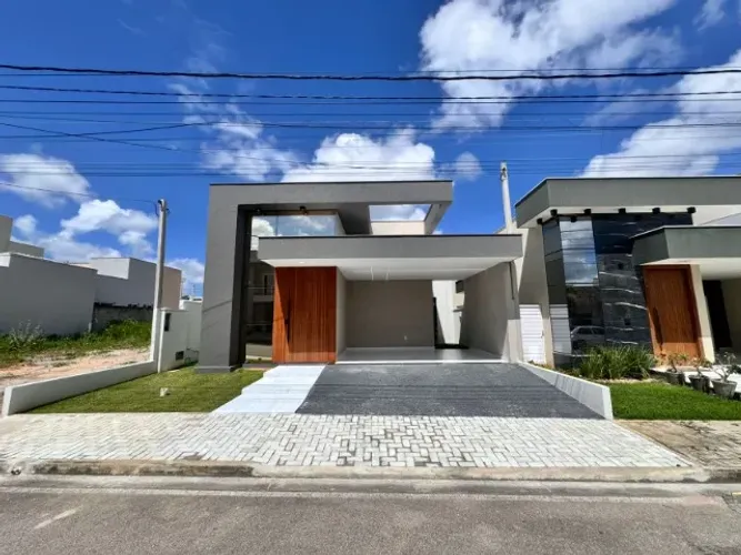 Condomínio Ecoville 1 - Casa Térrea 3/4 sendo 3 suítes de 127 m² com 4 vagas por 629.999