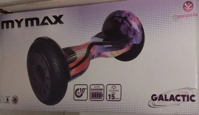 Hoverboard mymax suporta até 120kg
