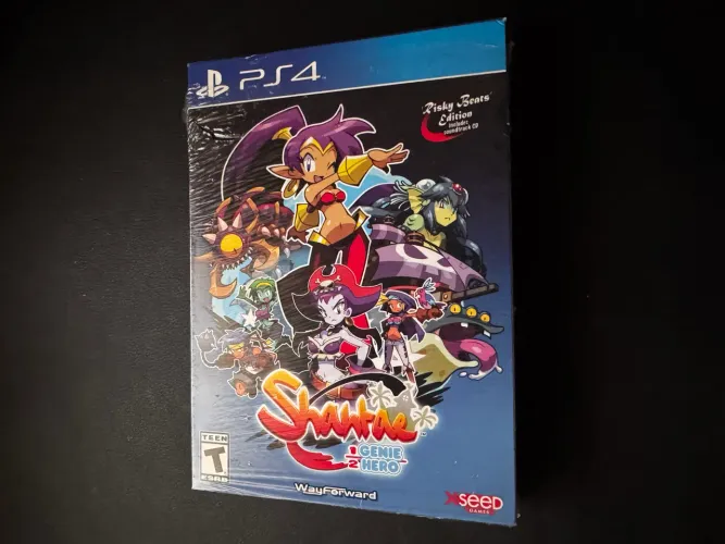Shantae 1/2 Genie Hero com CD PS4 Otimo estado