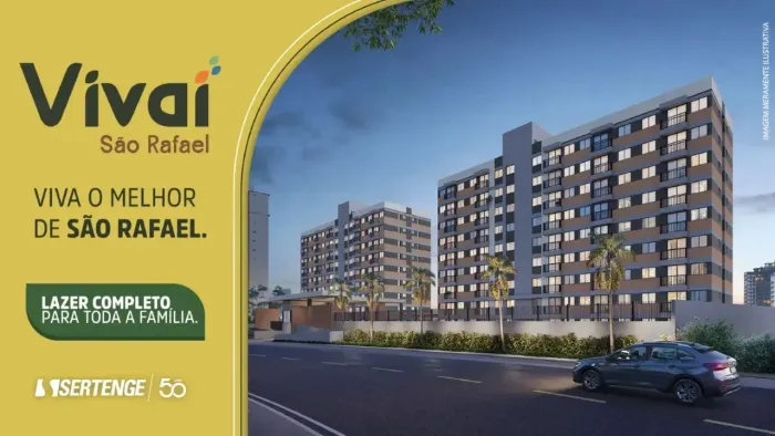 APARTAMENTO 38m² 2 QUARTOS 1 SUÍTE VARANDA 1 VAGA INFRA VENDE SÃO RAFAEL