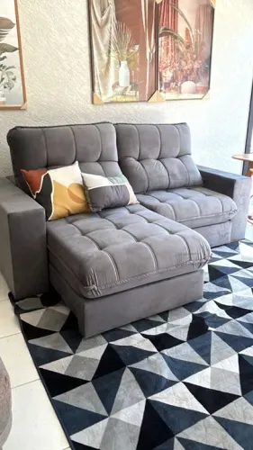 sofa retratil index 2,10m novo