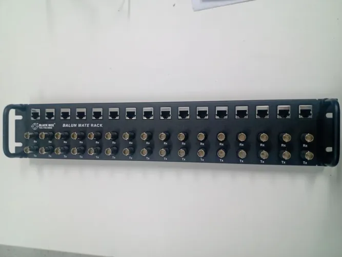 Power balun para rack. 