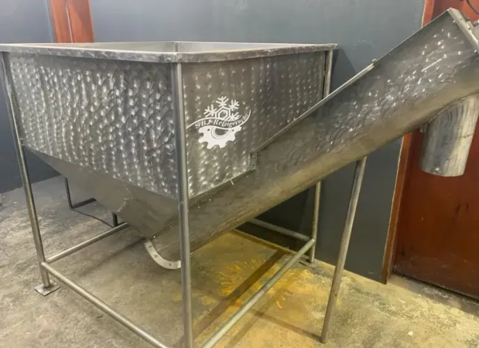 Ensacadora de Gelo Indústria em inox 