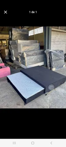 Box com Cama Auxiliar Ortomax casal