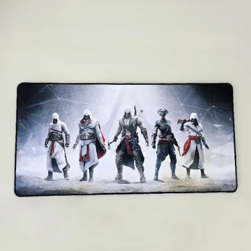 Mouse Pad Gamer Extra Grande 70x35x0,3mm Assassins Creed