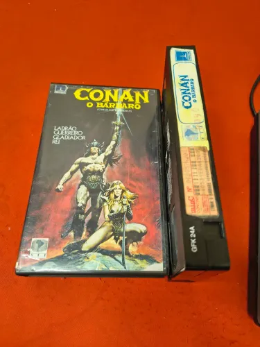 VHS Conan O Bárbaro - Raridade