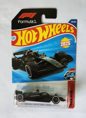 Miniatura Hot Wheels Fornula 1 F1 Mercedes AMG 2025