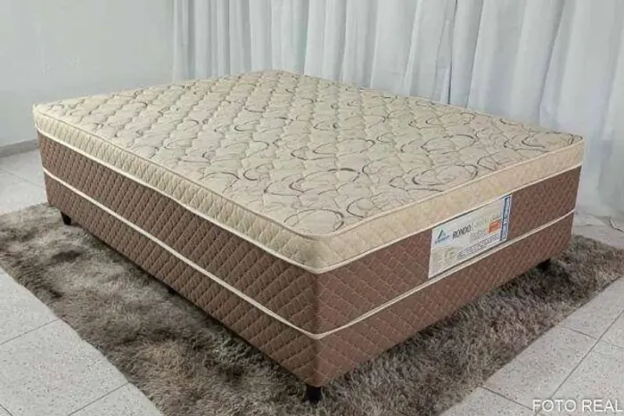 Cama Box de Casal espuma D33 Rondomoveis / ENTREGA HOJE !!!