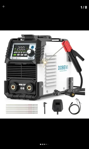 Maquina inversora de solda 200a bivolt 110v e 220v