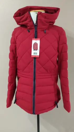 Jaqueta Vermelha com Capuz - Tam M - Tommy Hilfiger original 