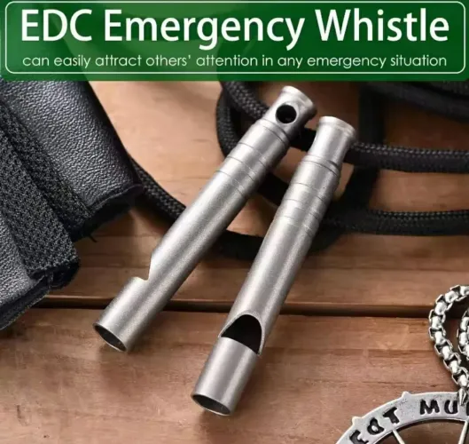 Apito titânio edc adestramento