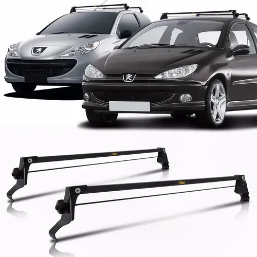 Rack Teto Peugeot 206 207 00/15 4 Portas Vhip