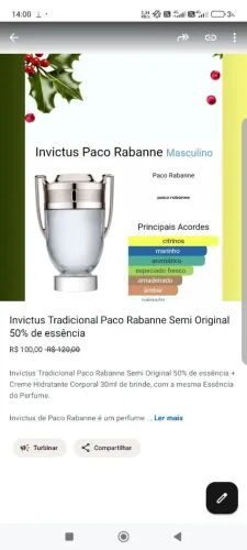 Perfume importado qualidade Premium atacado varejo