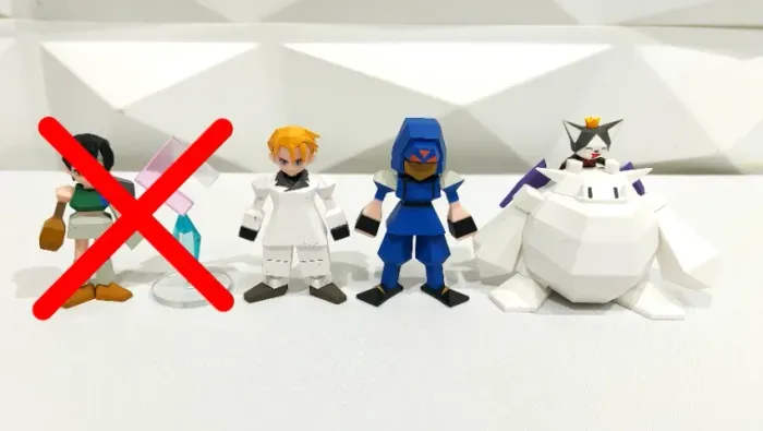 Caith Sith Rufus Shinra Soldier Final Fantasy Vii Remake Polygon Figures