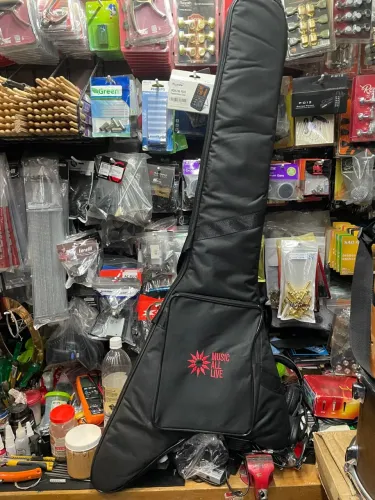 Bag Flying V guitarra alcas acolchoadas dean strinberg jackson BcRich epiphone ltd
