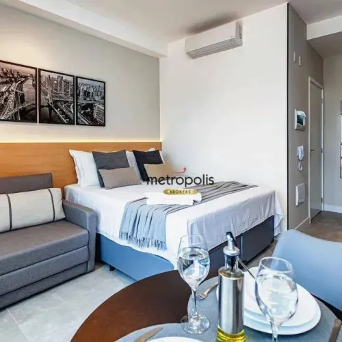 Studio com 1 dormitório à venda, 29 m² por R$ 395.000,00 - Brooklin - São Paulo/SP