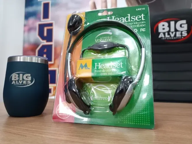 Headset Office P2 - Conforto e Qualidade no Dia a Dia! 15952