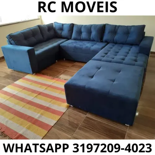 Sofá Modulado Toro - Conforto e Estilo para Grandes Ambientes
