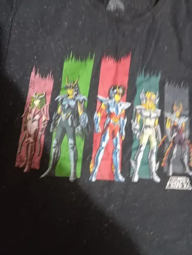Camiseta Cavaleiros do Zodíaco G - Oficial