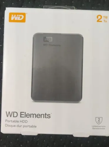 HD externo 2 TERA WD lacrado 