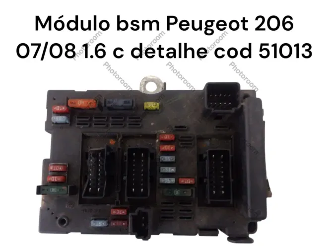 Módulo BSM Peugeot 206 1.6 07/08 - Cod 51013