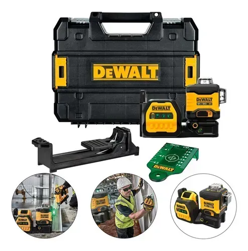 Nivel Laser Dewalt 3 Linhas De 360° Dewalt Dcle34030gb