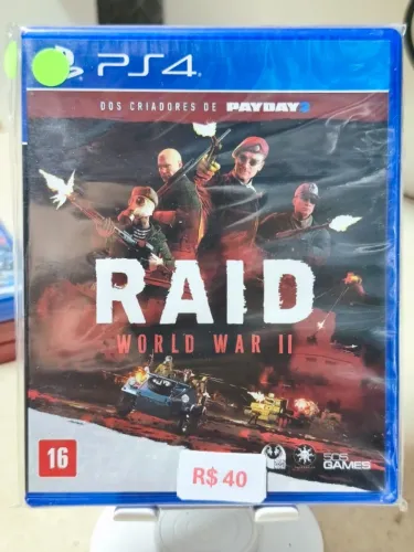 Raid World War II - LACRADO - PS4 - Envio pela Olx