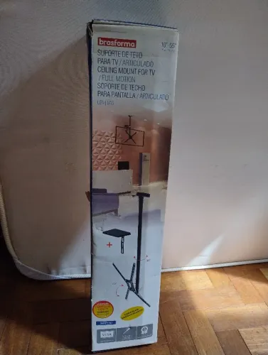 Suporte articulado de teto para TV