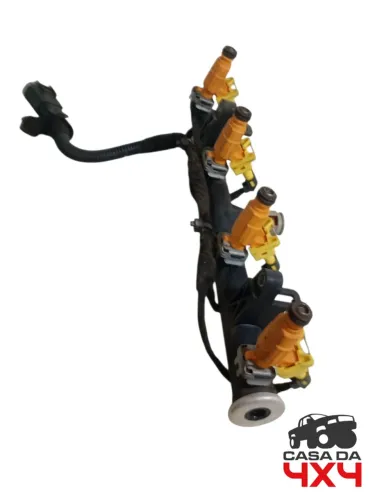 Flauta Bicos Injetores Chicote S10 Blazer 2.4 2006 2011 Flex