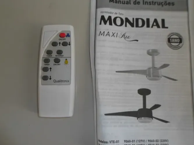 Controle Remotor Ventilador de Teto