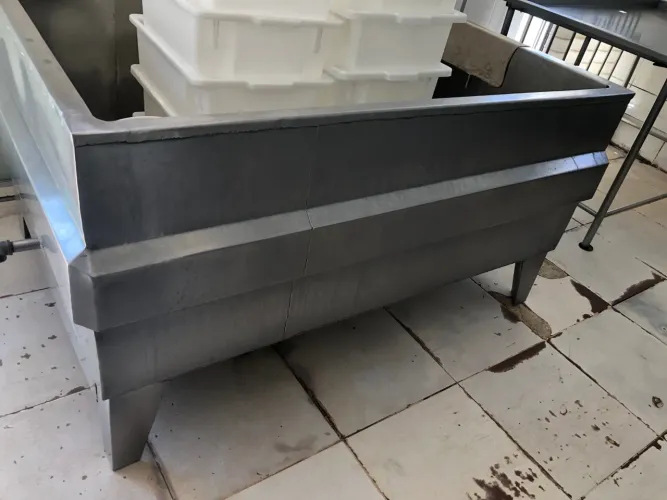 Tanque inox camisa dupla para laticínio
