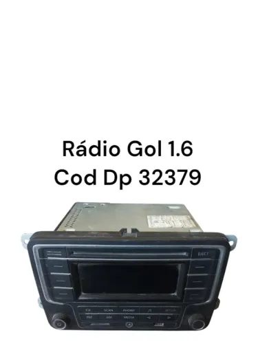 Rádio Volkswagen Gol 1.6 Cod Dp32379