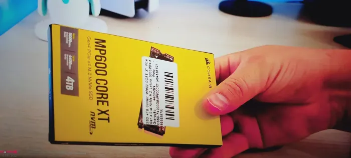 Ssd nvme Corsair mp600 core xt 4tb gen4